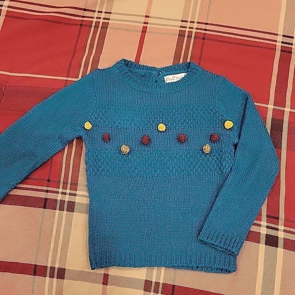 PINK Angel sweater girl 4 T